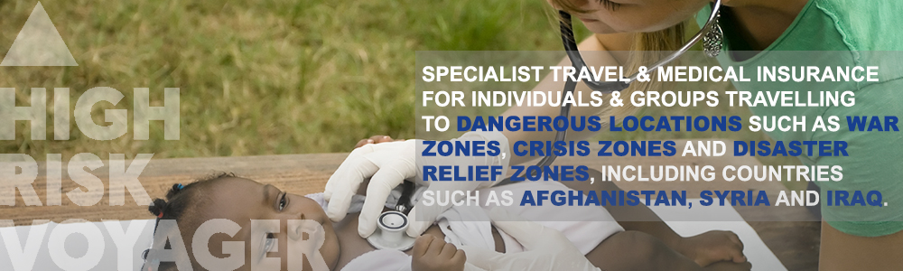 Specialist travel insurance for high risk destinations